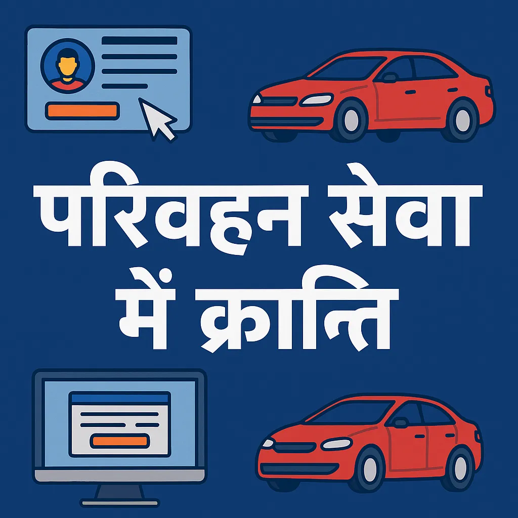 PARIVAHAN SEVA ME KRANTI:परिवहन सेवा की क्रांतिकारी पहल