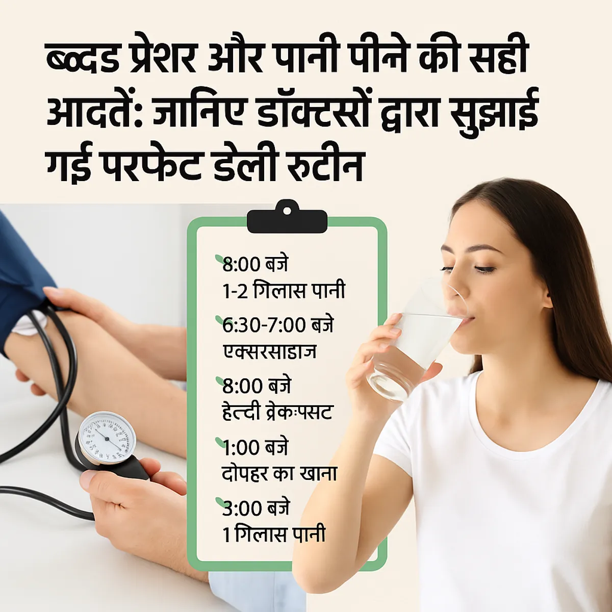 blood-pressure-pani-peene-ki-sahi-daily -routine ब्लड प्रेशर