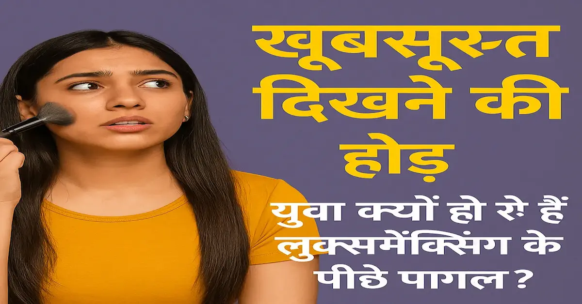 Luksmaxing Kya Hai Yuvaon Ka Pagalpan