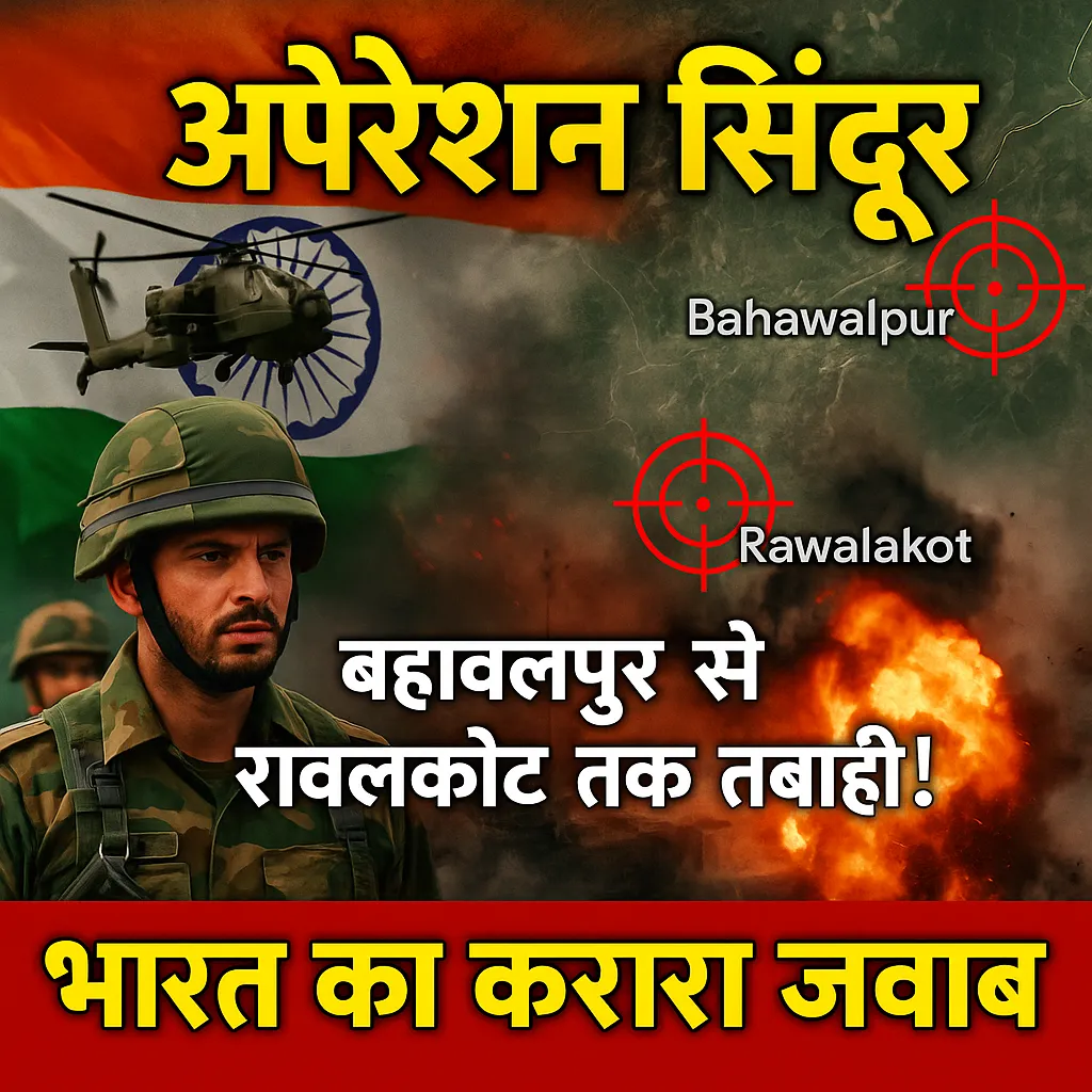 Operation Sindoor क्या है? भारत की नई सैन्य रणनीति से दहला बॉर्डर कांपा पाकिस्तान
