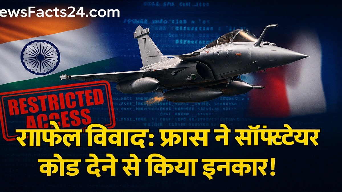Rafale Software Code Dispute : राफेल विवाद, फ्रांस ने भारत को सॉफ़्टवेयर कोड देने से किया इनकार, अब क्या होगा देश की सुरक्षा का?Rafale Software Code Dispute राफेल विवाद