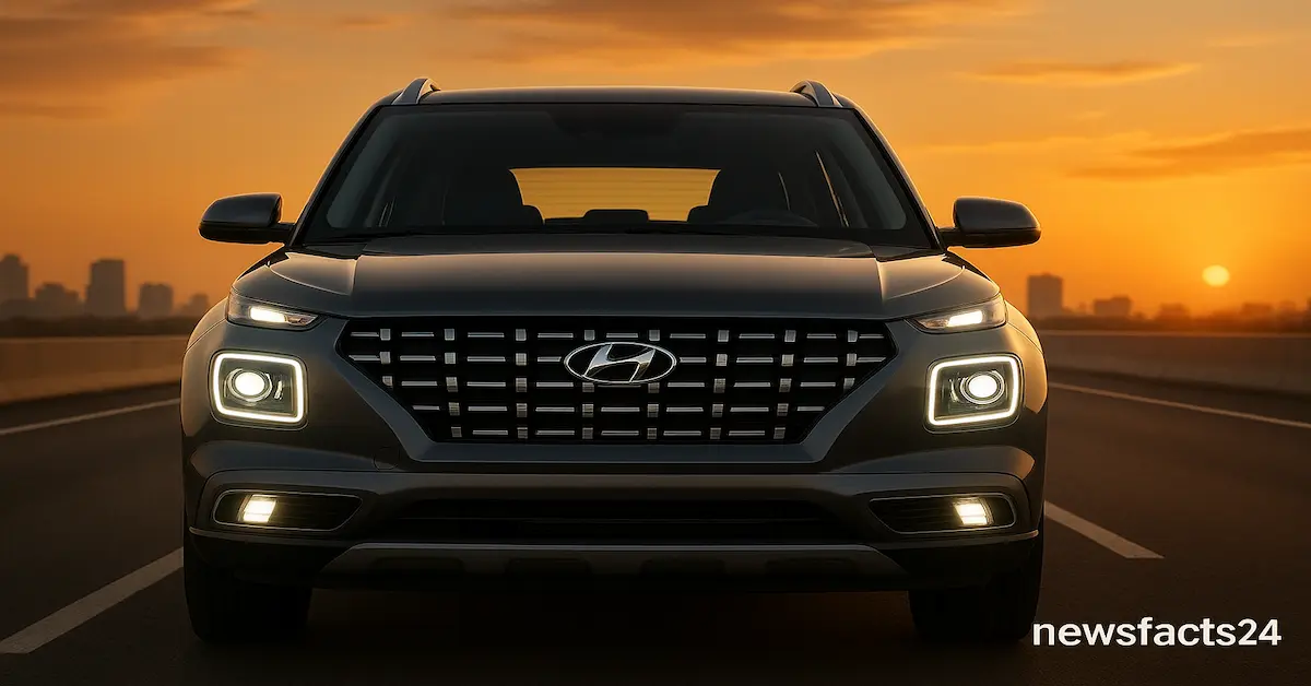 2025 Hyundai Venue Leak Mini Creta Look